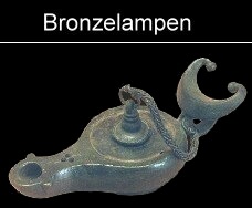 römische Öllampen aus Bronze