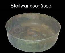 römischer Steilwandschüssel aus Bronze