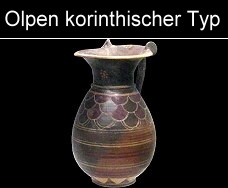 Olpe im korinthischen Stil