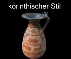 Keramik im korinthischen Stil