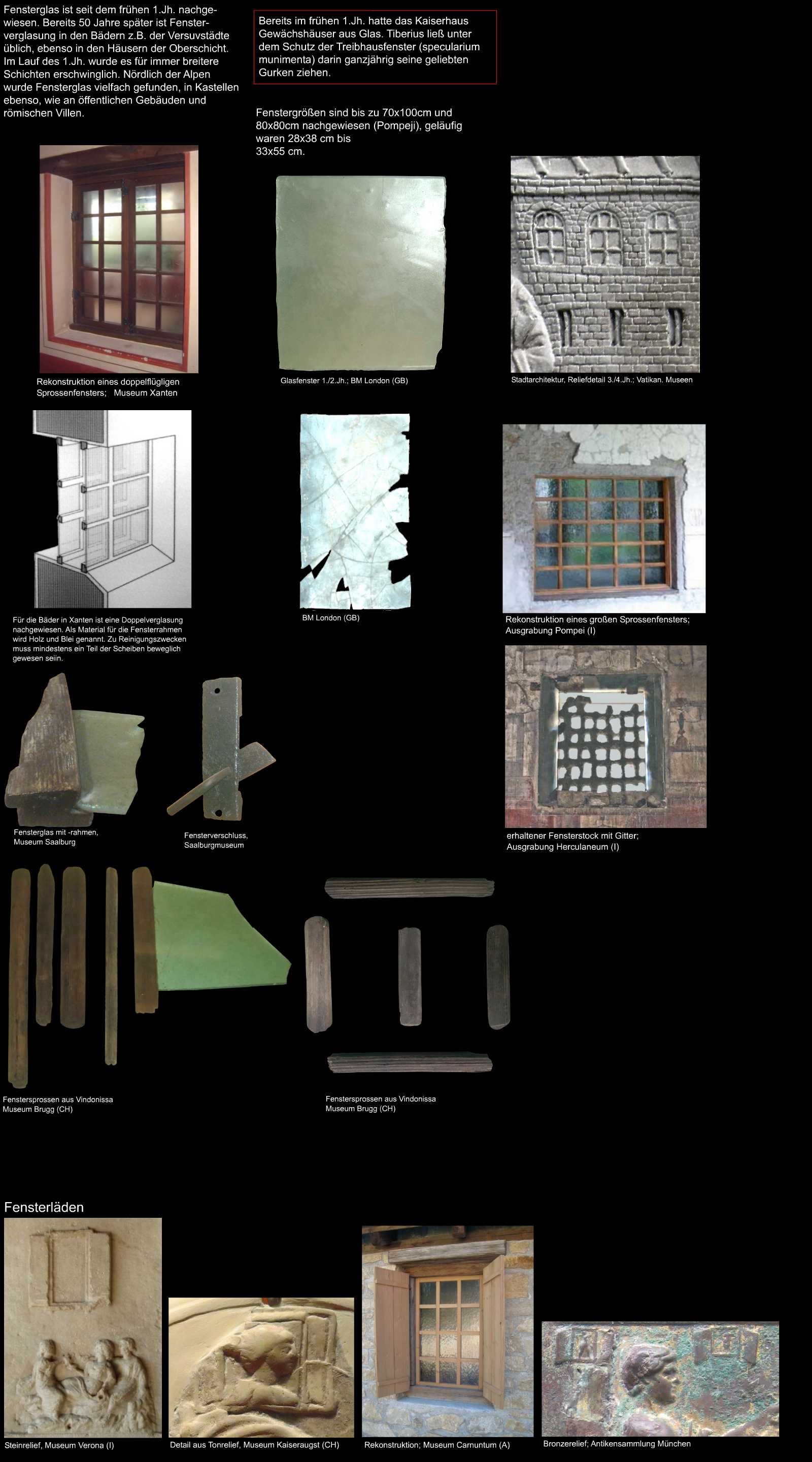 römische Fenster
