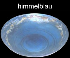 himmelblaues römisches Glas