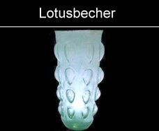 römisches formgeblasenes Glas Lotusbecher