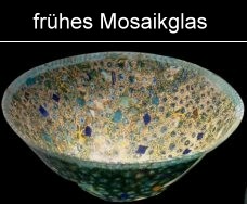 frühes Mosaikglas