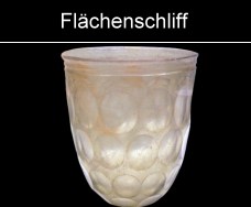 Schliffglas Flächenschliff