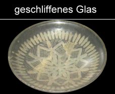 Schliffglas, Glasgravur