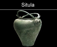 griechische Amphore Situla