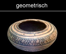 Böotien geometrische Keramik