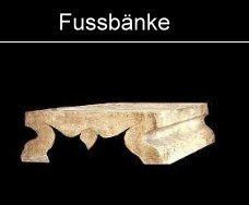 griechische Fussbänke