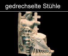 gedrechselte Stühle der Griechen