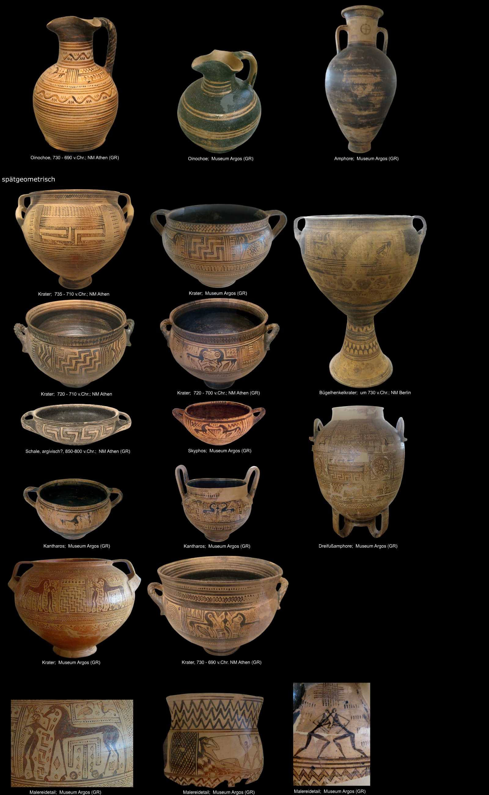 Keramik aus Argos