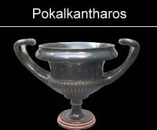 griechischer Pokalkantharos