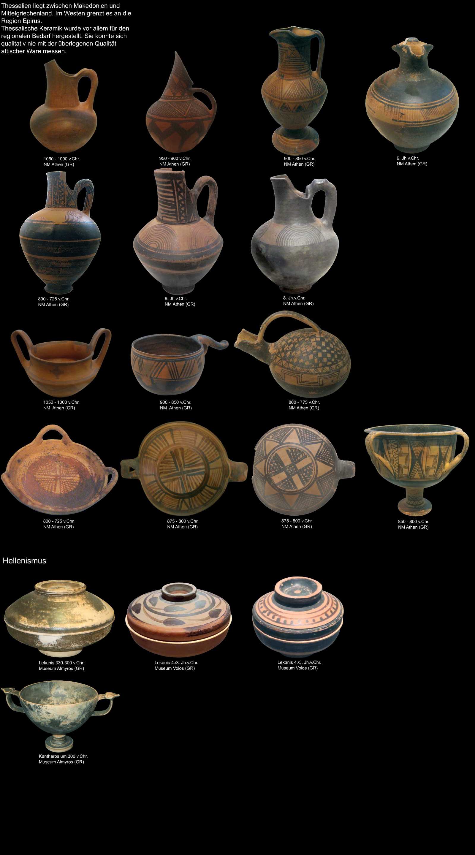 Keramik aus Tessalien