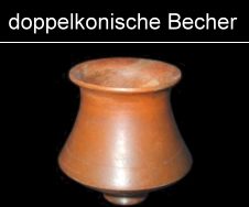 doppelkonische Becher