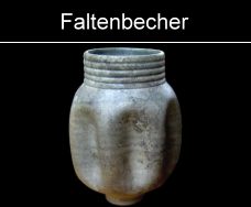 römische Faltenbecher