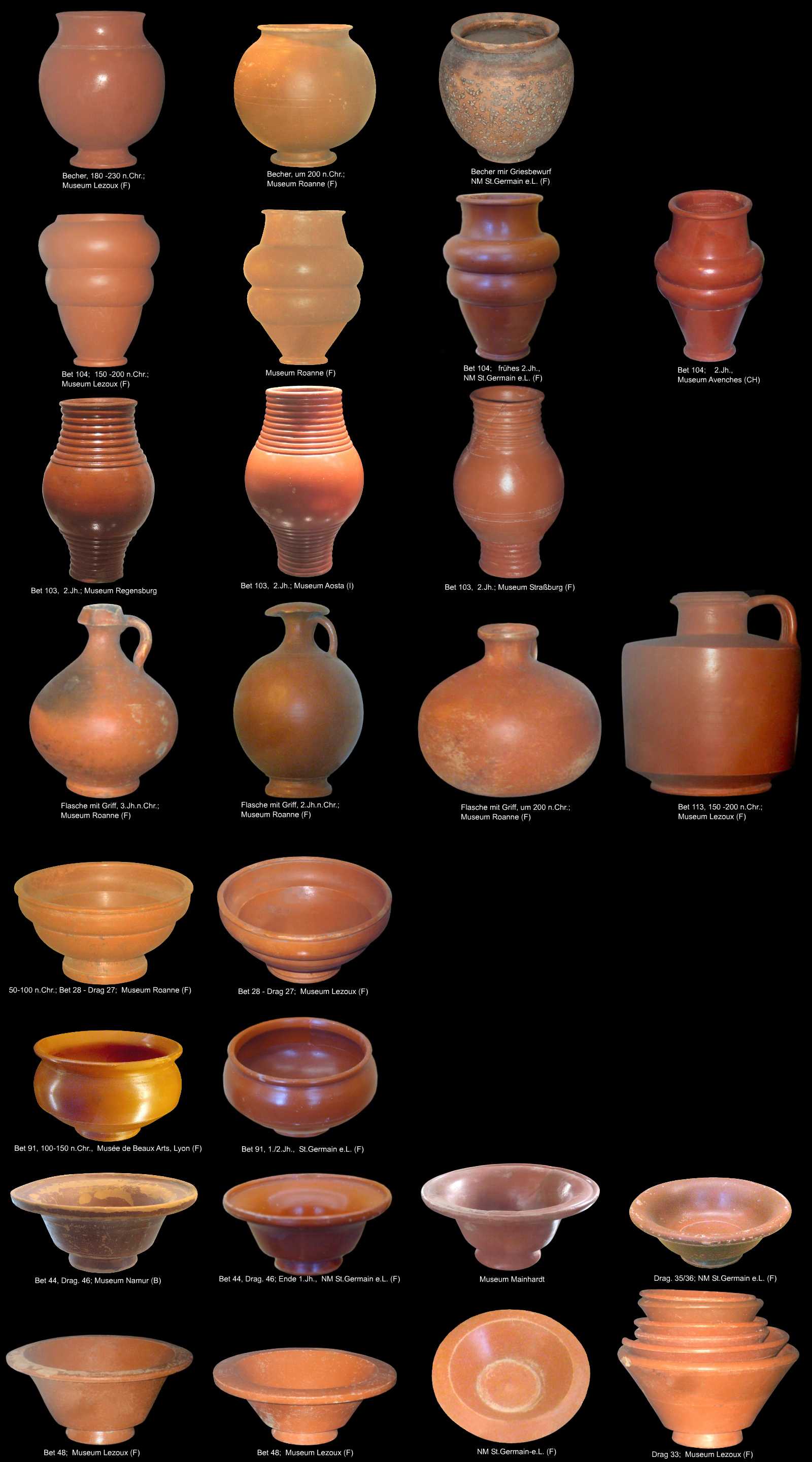 Lezoux glatte Ware1