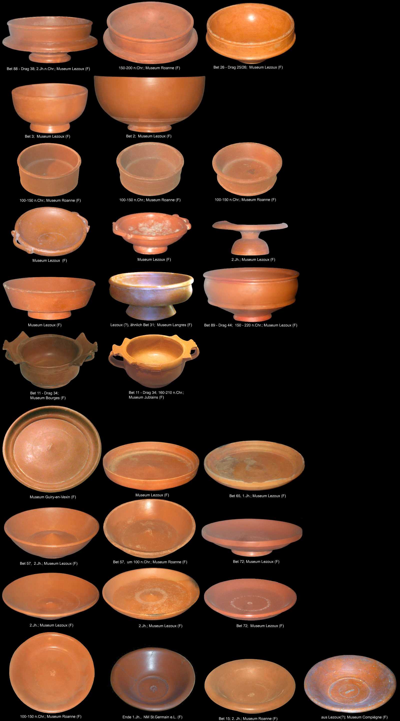 Lezoux glatte Ware2