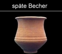 späte Becher