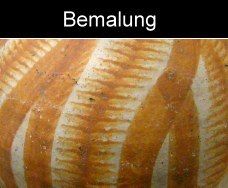 bemalte römische Keramik