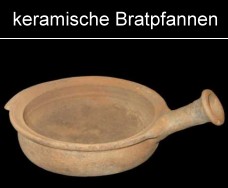 Römische Bratpfannen aus Keramik