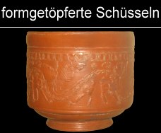 formgetöpferte Ware