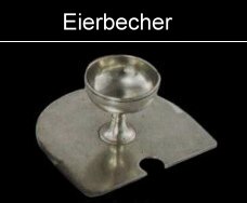 eierbecher aus silber