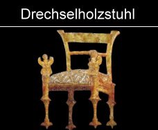 römischer Drechselholzstuhl