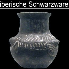 keltiberische schwarze Tonwaren