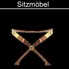 etruskische Sitzmöbel