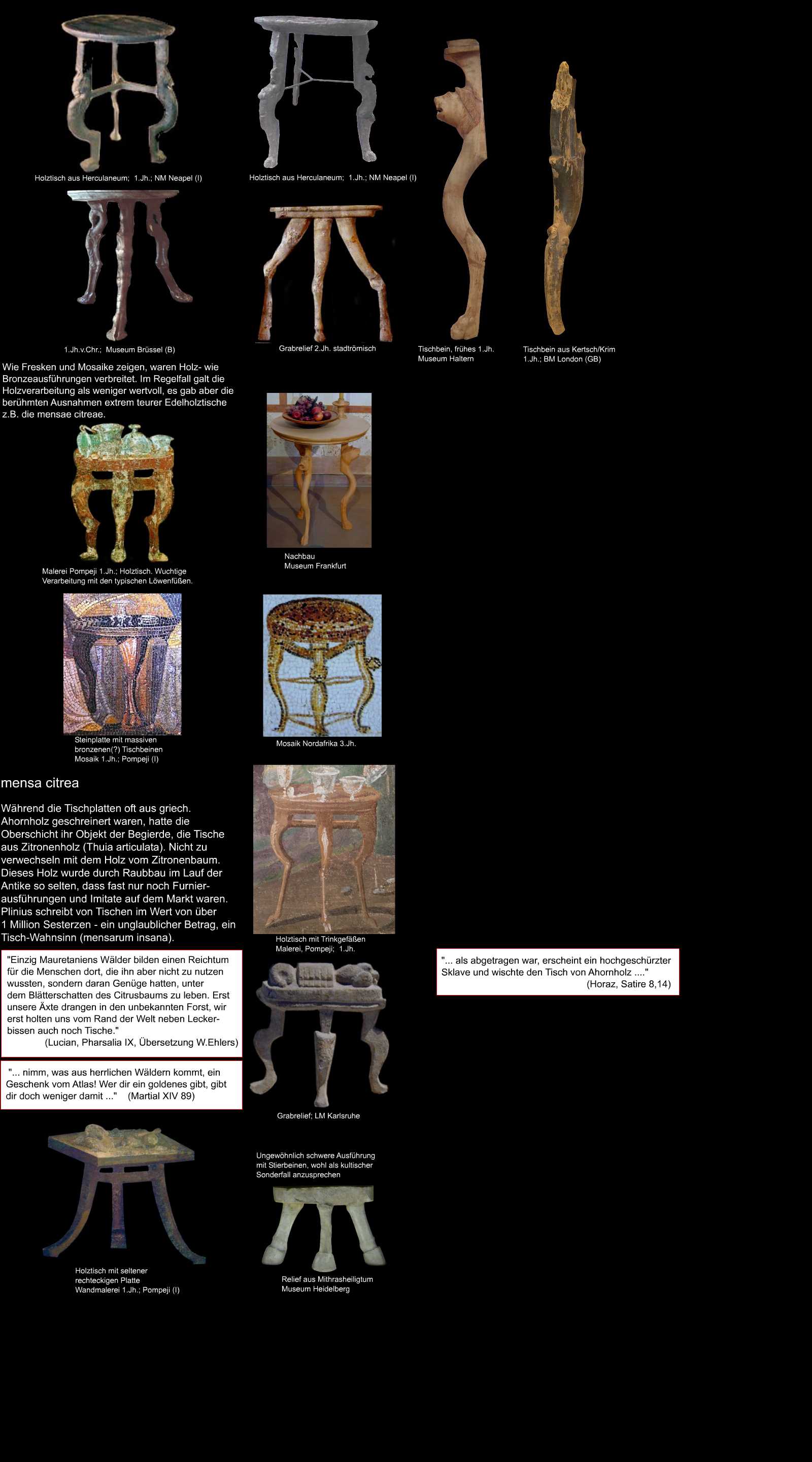 Tische im triclinium2