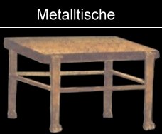 römische Metalltische