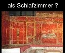 triclinium als Schlafzimmer