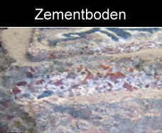 Zementboden