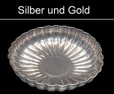 Ausstattung römisches triclinium Silber und Gold