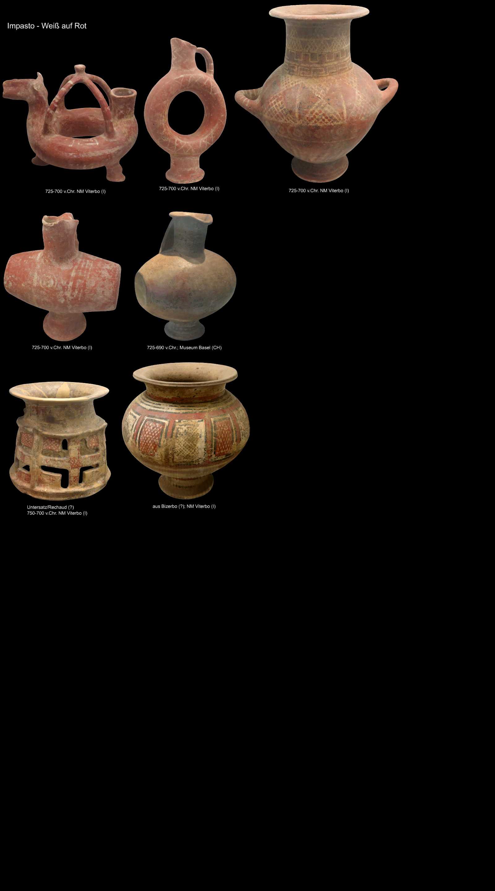 etruskische Keramik aus Bisenzo