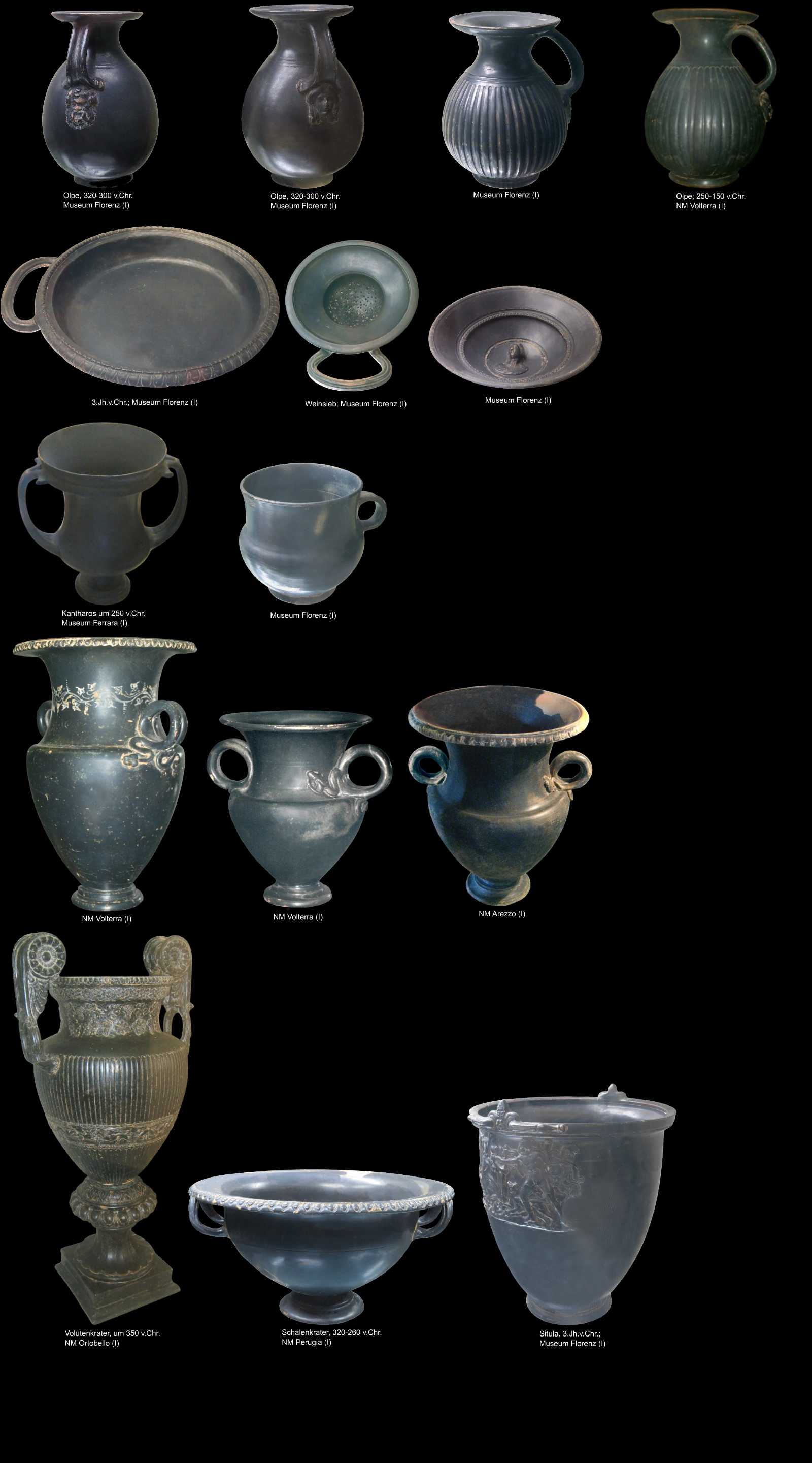 etruskische Keramik aus Volterra 2