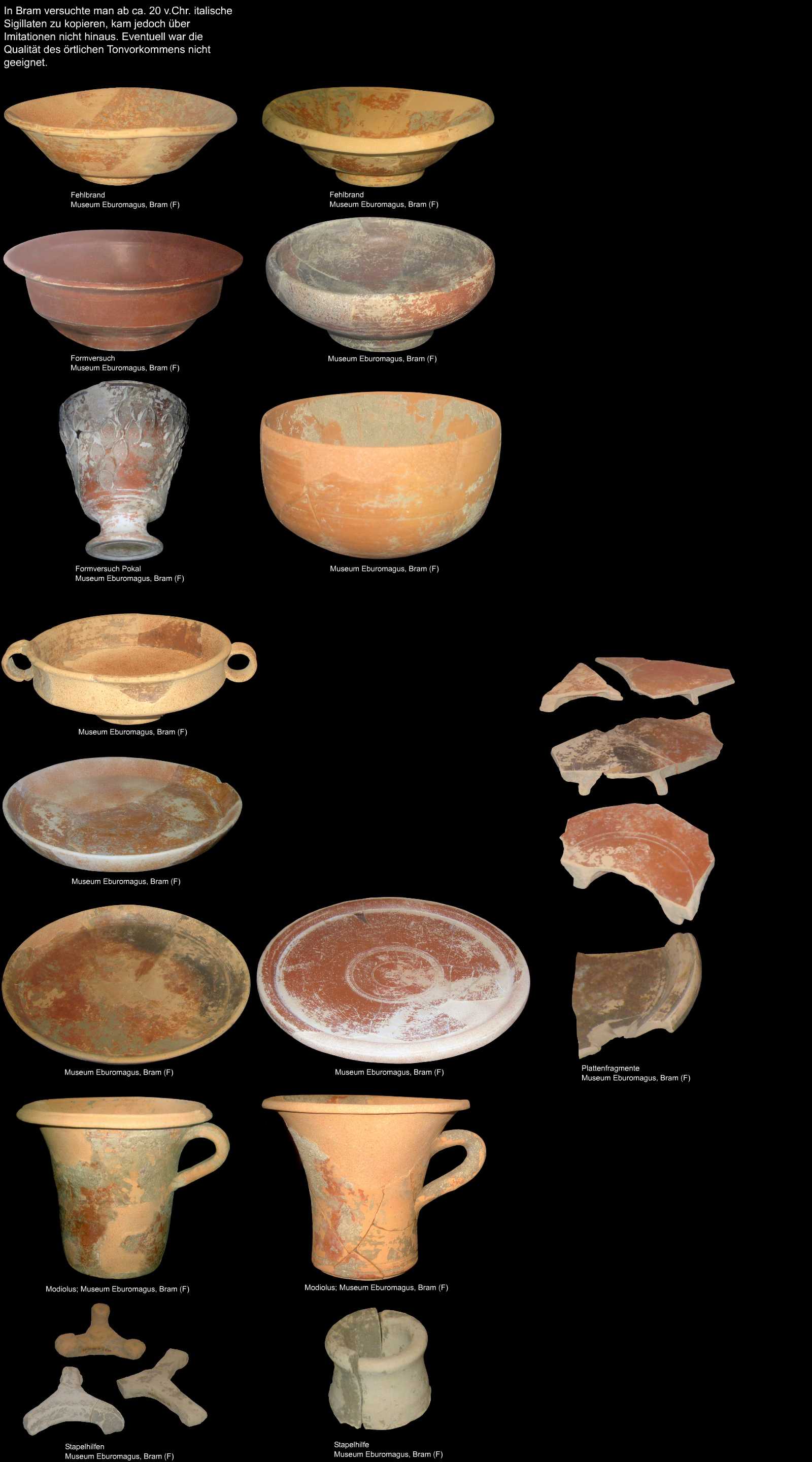 Keramik aus Bram