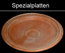 römische Keramikplatten spezieller Form