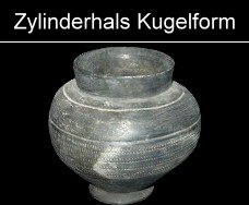 kugelige Becher mit Zylinderhals