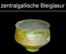 Glasurware aus Zentralgallien