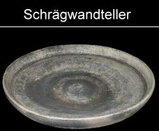 römische Schrägwandteller aus Gallien