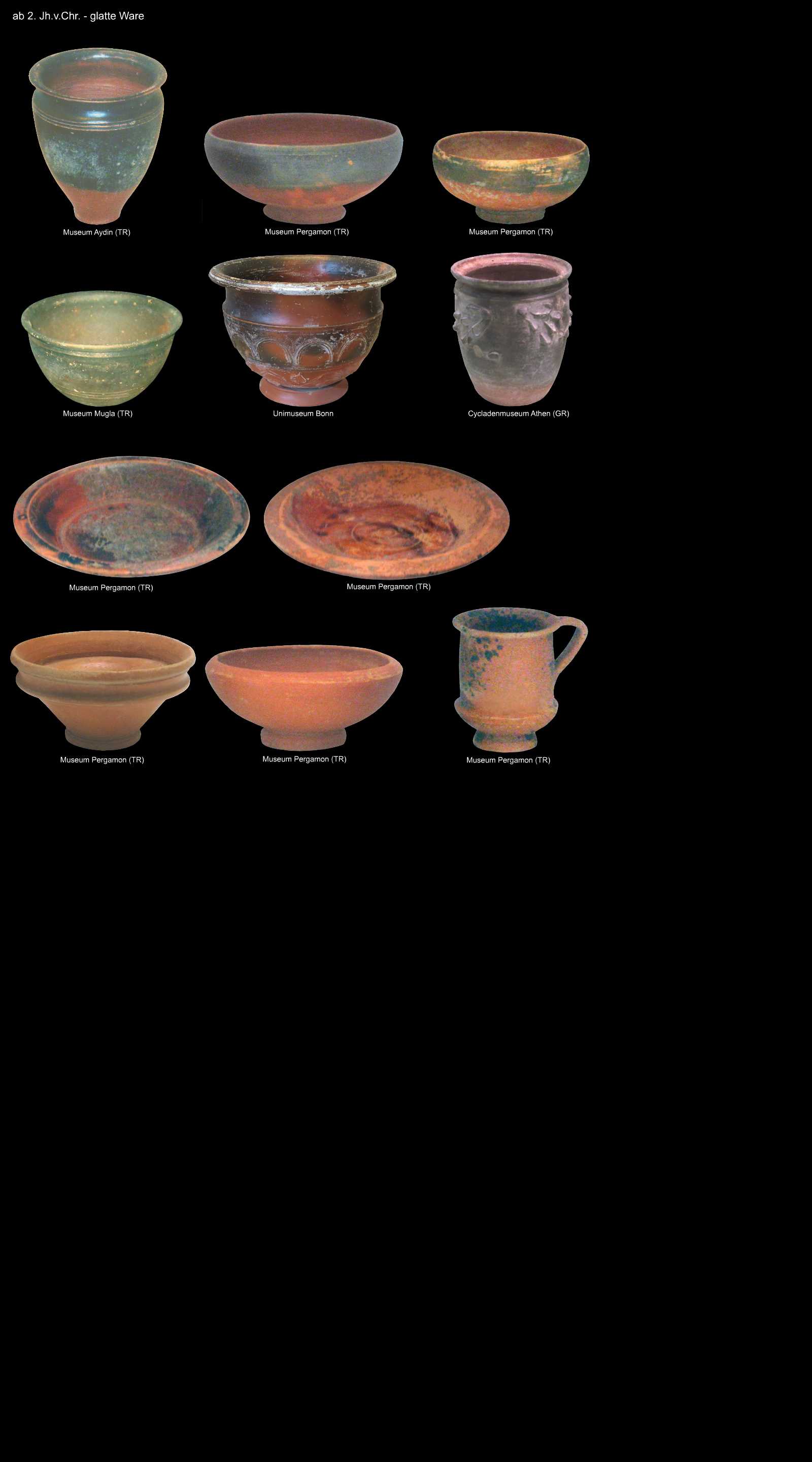 glatte Ware aus Pergamon