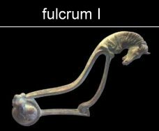 hellenistisch-römische Fulcrumklinen - Fulcrum