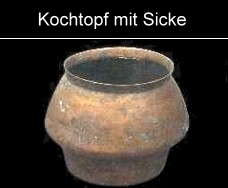 römische sickentöpfe