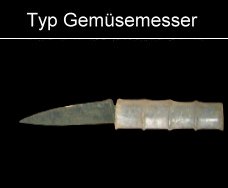 römische Gemüsemesser